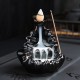 Porcelain Backflow Ceramic Cone Incense Burner Holder Buddhist Cones Home Gift Porcelain Backflow Ceramic Cone Incense Burner Holder Buddhist Cones Home Gift