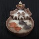Porcelain Backflow Cone Incense Burner Buddha Ceramic Buddhist Sandalwood Holder Fish Decor Porcelain Backflow Cone Incense Burner Buddha Ceramic Buddhist Sandalwood Holder Fish Decor