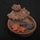 Porcelain Backflow Cone Incense Burner Buddha Ceramic Buddhist Sandalwood Holder Fish Decor Porcelain Backflow Cone Incense Burner Buddha Ceramic Buddhist Sandalwood Holder Fish Decor