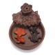 Porcelain Backflow Cone Incense Burner Buddha Ceramic Buddhist Sandalwood Holder Fish Decor Porcelain Backflow Cone Incense Burner Buddha Ceramic Buddhist Sandalwood Holder Fish Decor
