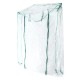 Portable 3 Tier 6 Shelves Walk In Mini Greenhouse Outdoor Plant Gardening Clear Cover