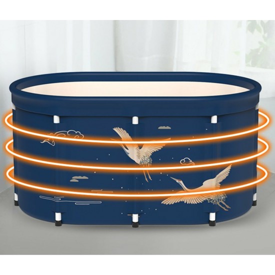 Portable Adult Thickened Folding Bathtub Household Large Bathtub Steaming Room Sauna Bath Barrel With Lid Portable Adult Thickened Folding Bathtub Household Large Bathtub Steaming Room Sauna Bath Barrel With Lid