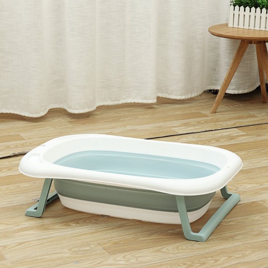 Portable Baby Bath Tubs Newborn Baby Pet Shower Non-Slip Folding Safety Tub