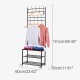 Portable Clothes Cloth Coat Rack Hanger Garment Shoe Rack Hat Hook Bench Shelf Portable Clothes Cloth Coat Rack Hanger Garment Shoe Rack Hat Hook Bench Shelf