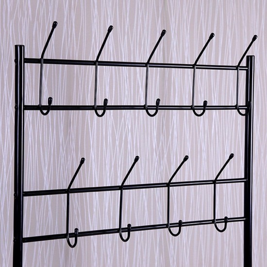Portable Clothes Cloth Coat Rack Hanger Garment Shoe Rack Hat Hook Bench Shelf Portable Clothes Cloth Coat Rack Hanger Garment Shoe Rack Hat Hook Bench Shelf