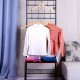 Portable Clothes Cloth Coat Rack Hanger Garment Shoe Rack Hat Hook Bench Shelf