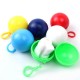 Portable Raincoat Ball Moving Boxes Disposable Safety Clothing Protective Suit Camping Travel Emergency Poncho Key Chain Portable Raincoat Ball Moving Boxes Disposable Safety Clothing Protective Suit Camping Travel Emergency Poncho Key Chain
