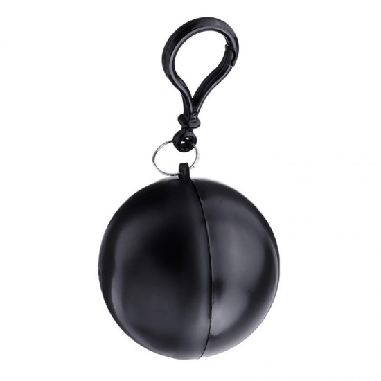Portable Raincoat Ball Moving Boxes Disposable Safety Clothing Protective Suit Camping Travel Emergency Poncho Key Chain Portable Raincoat Ball Moving Boxes Disposable Safety Clothing Protective Suit Camping Travel Emergency Poncho Key Chain