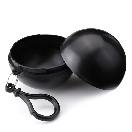 Portable Raincoat Ball Moving Boxes Disposable Safety Clothing Protective Suit Camping Travel Emergency Poncho Key Chain Portable Raincoat Ball Moving Boxes Disposable Safety Clothing Protective Suit Camping Travel Emergency Poncho Key Chain
