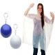 Portable Raincoat Ball Moving Boxes Disposable Safety Clothing Protective Suit Camping Travel Emergency Poncho Key Chain Portable Raincoat Ball Moving Boxes Disposable Safety Clothing Protective Suit Camping Travel Emergency Poncho Key Chain