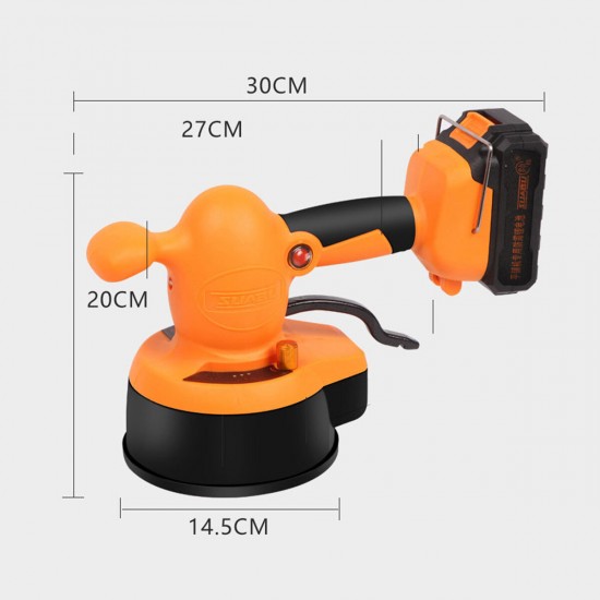 Portable Tile Vibrators 3000mAh 100x100cm Plaster Laying Machine Tool Tile Laying Tool 1.5A with Battery