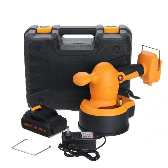 Portable Tile Vibrators 3000mAh 100x100cm Plaster Laying Machine Tool Tile Laying Tool 1.5A with Battery