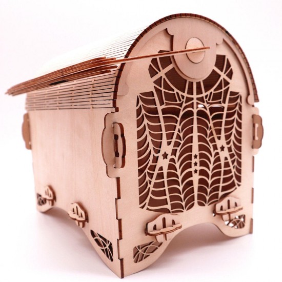 Puzzle Education Retro Treasure Box Creative Ornaments 40Pcs Assembly Relaxing Handmade Treasure Chest Home Decorations Puzzle Education Retro Treasure Box Creative Ornaments 40Pcs Assembly Relaxing Handmade Treasure Chest Home Decorations