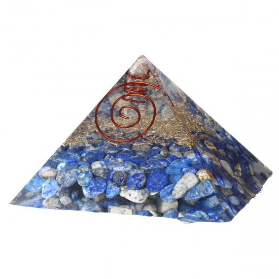 Pyramid Crystals Gemstone Meditation Yoga Energy Healing Stone Home Decoration