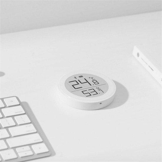 Smart bluetooth Thermometer Electric Digital Hygrometer Electronic Ink Screen 30 Days Data Automatic Recording Work