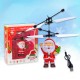 Rechargeable Mini LED Light Up Infrared Induction Drone Flying Toys Hand-controlled Child Gift