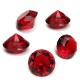Red Diamond Shaped Crystal Glass Art Paperweight Wedding Favors Shower Home Decor 40mm Red Diamond Shaped Crystal Glass Art Paperweight Wedding Favors Shower Home Decor 40mm