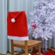 Red Hat Chair Cover Santa Claus Party Decor Slipcover Kitchen Table Red Hat Chair Cover Santa Claus Party Decor Slipcover Kitchen Table