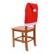 Red Hat Chair Cover Santa Claus Party Decor Slipcover Kitchen Table Red Hat Chair Cover Santa Claus Party Decor Slipcover Kitchen Table