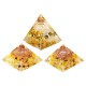 Reiki Chakra Pyramid Stone Set Reiki Energy Generator Healing Gemstones Crystal Decorations Reiki Chakra Pyramid Stone Set Reiki Energy Generator Healing Gemstones Crystal Decorations