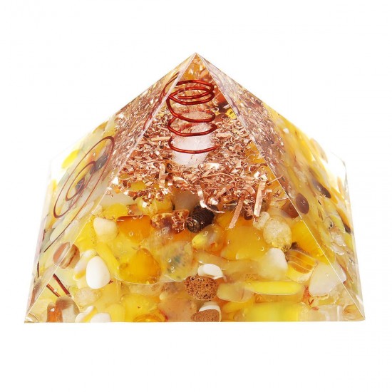 Reiki Chakra Pyramid Stone Set Reiki Energy Generator Healing Gemstones Crystal Decorations Reiki Chakra Pyramid Stone Set Reiki Energy Generator Healing Gemstones Crystal Decorations