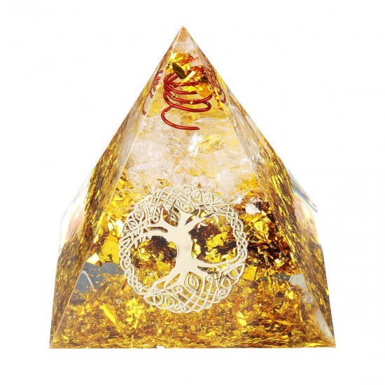 Reiki Chakra Pyramid Stone Set Reiki Energy Generator Healing Gemstones Crystal Decorations Reiki Chakra Pyramid Stone Set Reiki Energy Generator Healing Gemstones Crystal Decorations