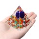 Reiki Charged Emerald Clear Quartz Crystal Pyramid Powerful Decorations Reiki Charged Emerald Clear Quartz Crystal Pyramid Powerful Decorations