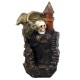 Resin Backflow Incense Burner Holder Buddhist Censer + 10 Cones Home Decoration Resin Backflow Incense Burner Holder Buddhist Censer + 10 Cones Home Decoration