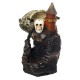 Resin Backflow Incense Burner Holder Buddhist Censer + 10 Cones Home Decoration Resin Backflow Incense Burner Holder Buddhist Censer + 10 Cones Home Decoration