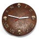 Resin Wall-mounted Skull Head Clock Art Abstract Wall Clock Halloween Home Decorations Resin Wall-mounted Skull Head Clock Art Abstract Wall Clock Halloween Home Decorations