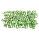 Retractable Artificial Fence Hedge Grass Leaf Flower Panel Mat Garden Decor Retractable Artificial Fence Hedge Grass Leaf Flower Panel Mat Garden Decor