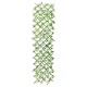 Retractable Artificial Fence Hedge Grass Leaf Flower Panel Mat Garden Decor Retractable Artificial Fence Hedge Grass Leaf Flower Panel Mat Garden Decor