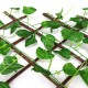 Retractable Artificial Fence Hedge Grass Leaf Flower Panel Mat Garden Decor Retractable Artificial Fence Hedge Grass Leaf Flower Panel Mat Garden Decor