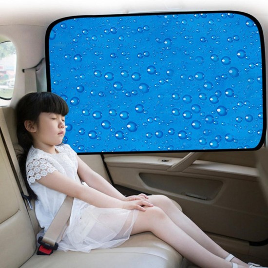 Retractable Magnet Sun Block Visor Shade Mesh Cover Shield Sunshade UV Protector Car Sun Visor