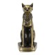 Retro Egyptian Cat Ornament Bronze Alloy Home Decorations Gift Collection Sculpture