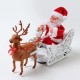 Riding Deer Santa Claus Doll Walking Music Doll Santa Claus Music Deer Cart Gift Riding Deer Santa Claus Doll Walking Music Doll Santa Claus Music Deer Cart Gift