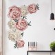 Romantic Peony Flowers Wall Sticker Art Decal Background Living Room Home Decor Romantic Peony Flowers Wall Sticker Art Decal Background Living Room Home Decor