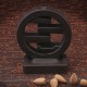 Round Ceramic Incense Burner Porcelain Backflow Smoke Cone Holder With 20 Cones Home Office Decor Round Ceramic Incense Burner Porcelain Backflow Smoke Cone Holder With 20 Cones Home Office Decor
