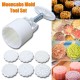 Round Mooncake Pastry Mold 63g Cookies DIY Press Mould Festival Decor w/ 6 Flower Pattern Stamps Round Mooncake Pastry Mold 63g Cookies DIY Press Mould Festival Decor w/ 6 Flower Pattern Stamps