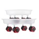 Round Rolling Garden Plant Flower Pot Moving Wheels Trolley Plate Resin Stand Round Rolling Garden Plant Flower Pot Moving Wheels Trolley Plate Resin Stand