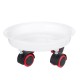 Round Rolling Garden Plant Flower Pot Moving Wheels Trolley Plate Resin Stand Round Rolling Garden Plant Flower Pot Moving Wheels Trolley Plate Resin Stand