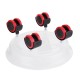 Round Rolling Garden Plant Flower Pot Moving Wheels Trolley Plate Resin Stand Round Rolling Garden Plant Flower Pot Moving Wheels Trolley Plate Resin Stand