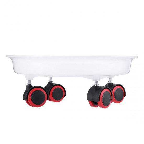 Round Rolling Garden Plant Flower Pot Moving Wheels Trolley Plate Resin Stand Round Rolling Garden Plant Flower Pot Moving Wheels Trolley Plate Resin Stand