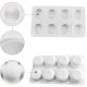 Round Silicone DIY Mousse Cake Mold 8 Cavity Candy Chocolate Baking Mould Tray