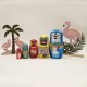 Russian Wooden Nesting Doll Handcraft Decoration Christmas Gifts Russian Wooden Nesting Doll Handcraft Decoration Christmas Gifts