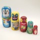 Russian Wooden Nesting Doll Handcraft Decoration Christmas Gifts Russian Wooden Nesting Doll Handcraft Decoration Christmas Gifts