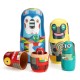 Russian Wooden Nesting Doll Handcraft Decoration Christmas Gifts Russian Wooden Nesting Doll Handcraft Decoration Christmas Gifts