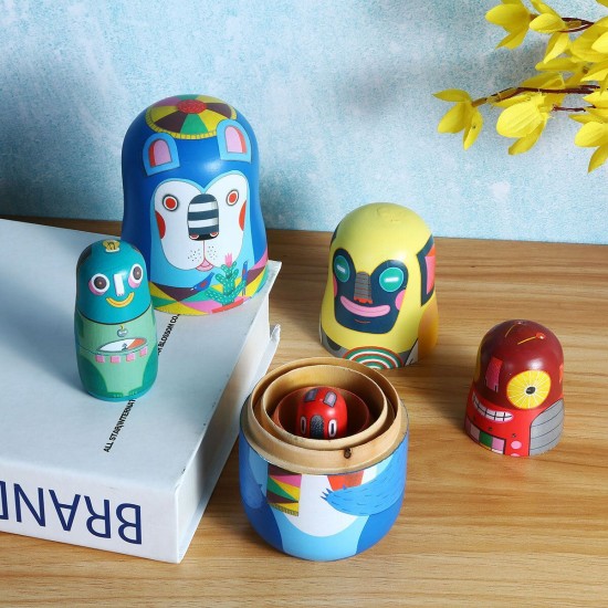 Russian Wooden Nesting Doll Handcraft Decoration Christmas Gifts Russian Wooden Nesting Doll Handcraft Decoration Christmas Gifts