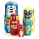 Russian Wooden Nesting Doll Handcraft Decoration Christmas Gifts Russian Wooden Nesting Doll Handcraft Decoration Christmas Gifts