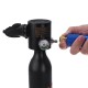 0.5L Portable Diving Reserve Air Tank Set Hand Pump Oxygen Cylinder Mini Operated Pump 0.5L Portable Diving Reserve Air Tank Set Hand Pump Oxygen Cylinder Mini Operated Pump